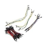 Mikinona 130 Stück Teiliges Breadboard Jumper Wire Kit Weibliche Steckverbinder Langlebige...