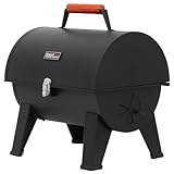 Royal Gourmet Tragbarer Holzkohlegrill, Campinggrill für Garten Picknick, Kohle Tischgrill,...