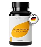 BODERRA Ginseng Kapseln hochdosiert BESTE Bioverfügbarkeit - MADE IN GERMANY - Panax Ginseng...