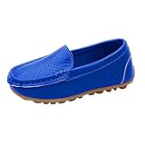 HaicoM Sneaker Jungen 34 Kleinkind Kleinkind Jungen Mädchen Soft Slip On Loafers Kleid Flache...