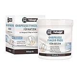 Felisept Ohrpflege Finger-Pads für Katzen 50 Stück - Pflege und Hygiene für Katzenohren -...