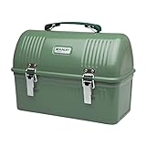 Stanley Classic Lunch Box 9.5L - Lunchbox aus Edelstahl mit Griff - BPA Frei Food-Behälter - Platz...