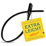 KOHLBURG extrem leichtes Zahlenschloss - 70g leicht mit Zahlencode - 50cm Fahrradschloss klein und...