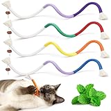 soodyoow 4 Kauspielzeug Katze, Katzenminze Spielzeug, Katzenbeißseil, Katzenspielzeug...