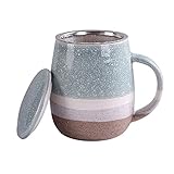 YDoLimmer Teetrennung Keramikbecher mit großer Kapazität, Teetasse mit Filter und...
