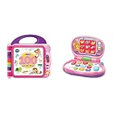 VTech Baby Mein 100-Wörter-Buch pink – Interaktives Bilderbuch zum Lernen erster Wörter mit 12...