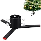 DAKEPOLE Weihnachtsbaumständer, Stabile Abnehmbare Weihnachtsbaumständer Baumhalter für Lebenige...