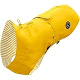 HUNTER Hunde-Regenmantel Milford, Farbe: gelb, ergonomische Passform für optimalen Schutz,...