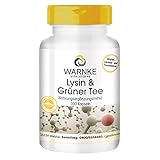 L-Lysin und Grüner Tee - 500mg Lysin & 200mg Grüner Tee-Extrakt pro Kapsel - vegan & hochdosiert -...