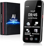 Kentfaith AI Sprachübersetzer Gerät, 144 Sprachen Übersetzungsgerät 0,2s Sofortübersetzung, 98%...