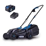 Scheppach Akku-Rasenmäher BC-MP320-X 20V Brushless Akkumäher | 32cm Schnittbreite | für 250-300...