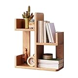 luckxuan Bücherregale Multifunktions-Holz-Bücherregal-Desktop-Lagerregal kann...
