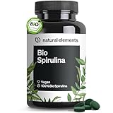 Bio Spirulina Presslinge – 500 Tabletten – vegan, hochdosiert, ohne unnötige Zusätze – in...