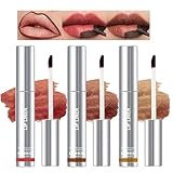 Gireatick Peel Off Lip Liner Stain, 3 STÜCKE Lipliner Peel Off Tattoo Lipliner Mit Mattem Finish,...