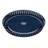 Dr. Oetker Obstkuchenform 28 cm Back-Liebe Emaille – Schnitt- & kratzfeste Backform mit Emaille...