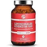 QIDOSHA® Coenzym Q10 liposomal mit dem Markenrohstoff 'PureWay™ Q10', 120 Kapseln im...