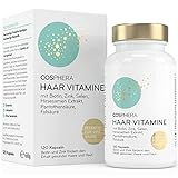 Cosphera Haar-Vitamine - Hochdosiert mit Biotin, Selen und Zink als Beitrag zum Erhalt normaler...
