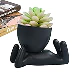 Genérico Blumenkasten, kleine Keramiktöpfe für den Innenbereich, moderner dekorativer Blumentopf...