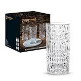 Nachtmann Longdrinkgläser 434 ml, 4 Stück, Ethno, 104250, Cocktailgläser aus Kristallglas,...