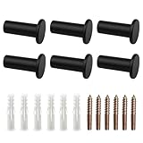 KMKANPO 6 Sätze garderobenhaken,Kleiderhaken Wand Garderobe,Kleiderhaken mit...