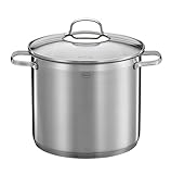RÖSLE ELEGANCE Gemüse/Partytopf, Hochwertiger Edelstahltopf zum Kochen großer Mengen,13 Liter,...
