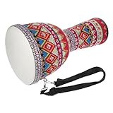 Gogogmee Kinder Djembe Bunte Trommel Afrikanische Schlagtrommel Hand Djembe Trommel Bunte...