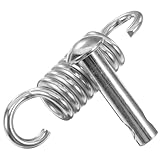 BESPORTBLE 1 Set Outdoor Hängesessel Haken Feder Heavy Duty Swing Hanger Spring Hängematte Veranda...