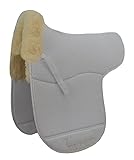 Engel Reitsport | AirTec Lammfell Satteldecke mit Funktionsgewebe AT-SADEK1-D-WEI-MED...