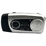Wetter Funkhandkurbel 13x6.3x4 cm | Radio Mit Rotierbarer Antenne Für FM87-108MHz Stromanzeige 3.7V...