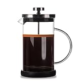 DATEFUN French Press, 600ml Kaffeekanne mit Filter, Kaffee Presse, French Coffee Press,...