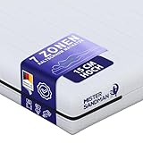 Mister Sandman Matratze 60 x 120 cm – Ergonomische Kaltschaummatratze H3 Öko-Tex Zertifiziert...