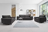 DOMO. collection Sofa Incanto, Leder-3-Sitzer Couch, Armlehnenbreite 35 cm, 3er Garnitur in...
