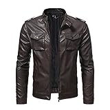 ärmellose jacke herren schwarz leder 4xl winterjacke herren bomberjacke schwarze lederjacke herren...