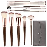 Pinselset Makeup, 15 Stück Professionelle Pinsel Set, Professionelles Foundation Make up Pinsel Set...