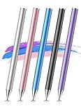 Mixoo Tablet Stift [5er Pack] Disc-Spitze Stylus Pen, Hohepräzision universal Eingabestifte...