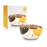 Winkee - Kätzchen Müslischale I Süße kleine Schüssel aus Keramik mit Katzen-Öhrchen I Katzen...