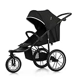 Kinderkraft HELSI Buggy bis 27 kg, Buggy ab geburt, Baby Jogger, Laufkinderwagen mit große...