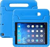 BTH - Kinderhülle für Apple iPad mini 4 7.9 (2015) - Stoßfest mit Leichtgewicht Griff Blau