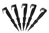 GARDENIX 50 Stück AquaPEG Polypropylen (PP) Gartenschlauch Anker Boden Erdspiess Befestigungsanker...
