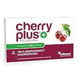 Cherry PLUS Kapseln aus der Montmorency-Sauerkirsche (550mg) – 50:1 Konzentration – 60 Kapseln...