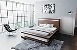 Sofa Dreams Designerbett Faenza Bettgestell ohne Lattenrost und Matratze mit LED Licht Bett...