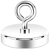 Neosmuk Magnet Stark, 140kg Groß Sehr Starker Magnet, Super Neodym Großer...