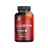 L Carnitin Carnipure 150 Kapseln – 100% L-Carnitine Carnipure – Steigerung von Energie und...