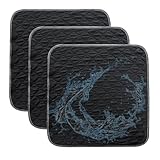 3 Stück Waschbare Inkontinenz Sitzauflage, Inkontinenzunterlage Waschbar 50x50cm, wasserdichte &...