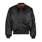 Mil-Tec US Fliegerjacke Typ MA1® PES • Klassische Bomberjacke im US Air Force Stil • Wendbare...