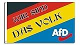 FlagShipper - AFD Flagge 150x90 cm Alternative für Deutschland Design AfD Partei Fanartikel Fahne...