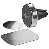 Goobay 38685 Magnethalterungs-Set / Handyhalterung für Auto Lüftung / Universal / Slim Design für...