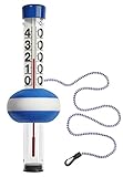 TFA Dostmann Schwimmbadthermometer Neptun, 40.2003, für Pool und Teich, bequemes Ablesen der...