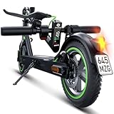 E Scooter mit Straßenzulassung, 350W Motor E Roller mit App, 30KM Reichweite, Elektroroller 120kg...