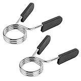 JAWUZ 2 Stück 25mm gewichte hantel Langhantel-Clip,Hantelstange Federverschluss,hantelverschluss...